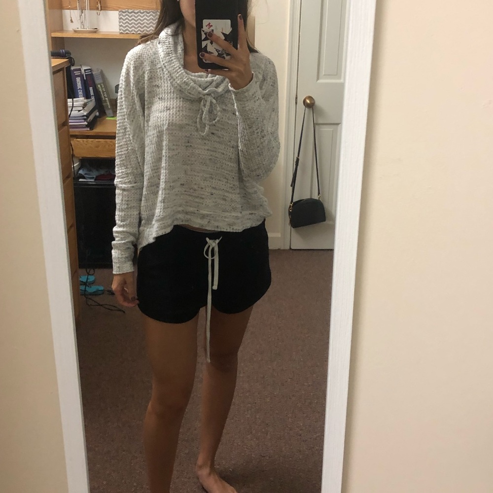 Cowl Neck Long Sleeve